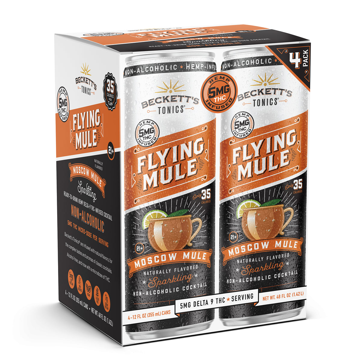 HD9-Infused Flying Mule® Moscow Mule Cocktail - Beckett's™