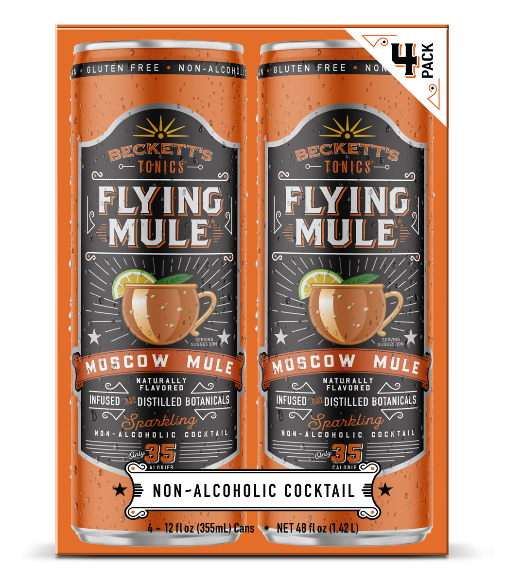 Flying Mule® Moscow Mule Sparkling Cocktail - Beckett's™