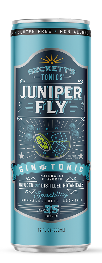 
                  
                    Load image into Gallery viewer, Beckett&amp;#39;s Juniper Fly® – Gin &amp;amp; Tonic Sparkling Cocktail
                  
                