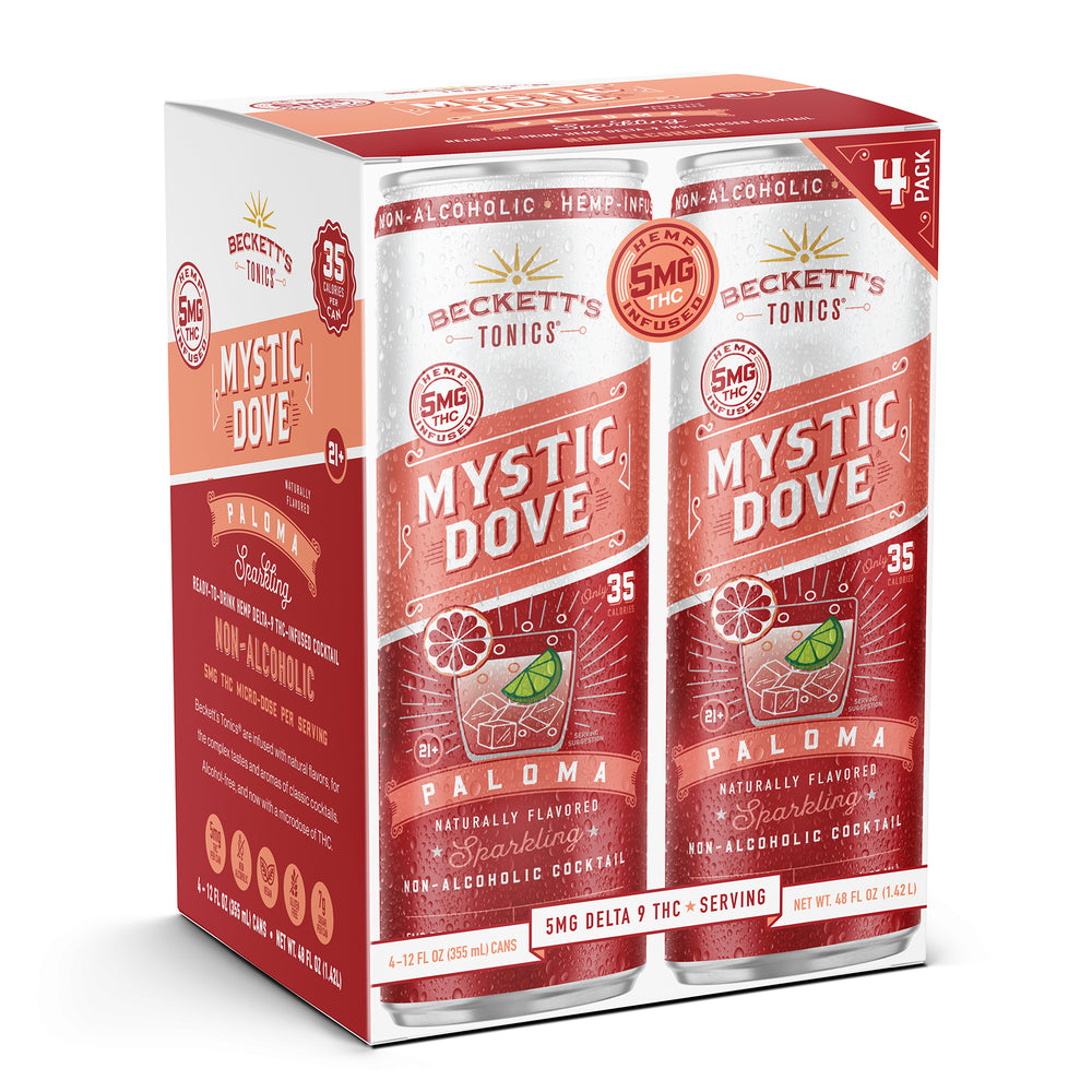 Beckett's Non-Alcoholic cocktail Delta 9 Mystic Dove